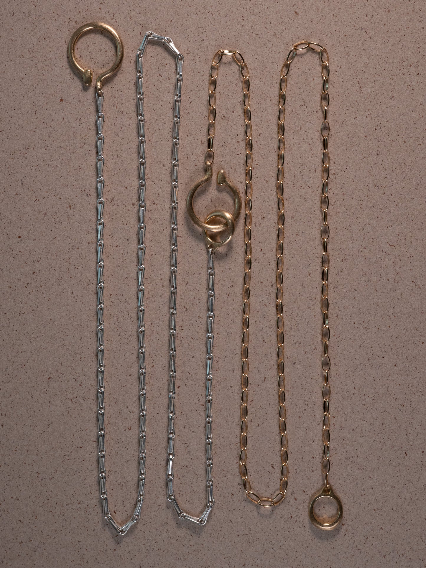 ORBIT SV/K18 Chain Necklace -Atlas