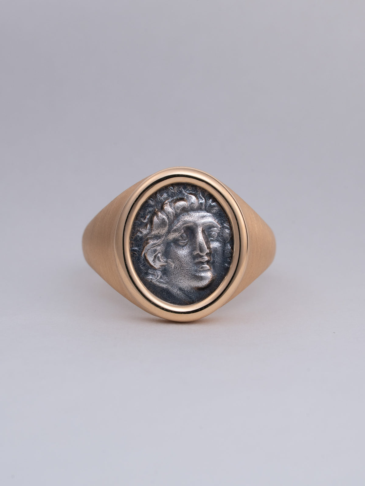 MONOLITH Coin Signet Ring -Helios