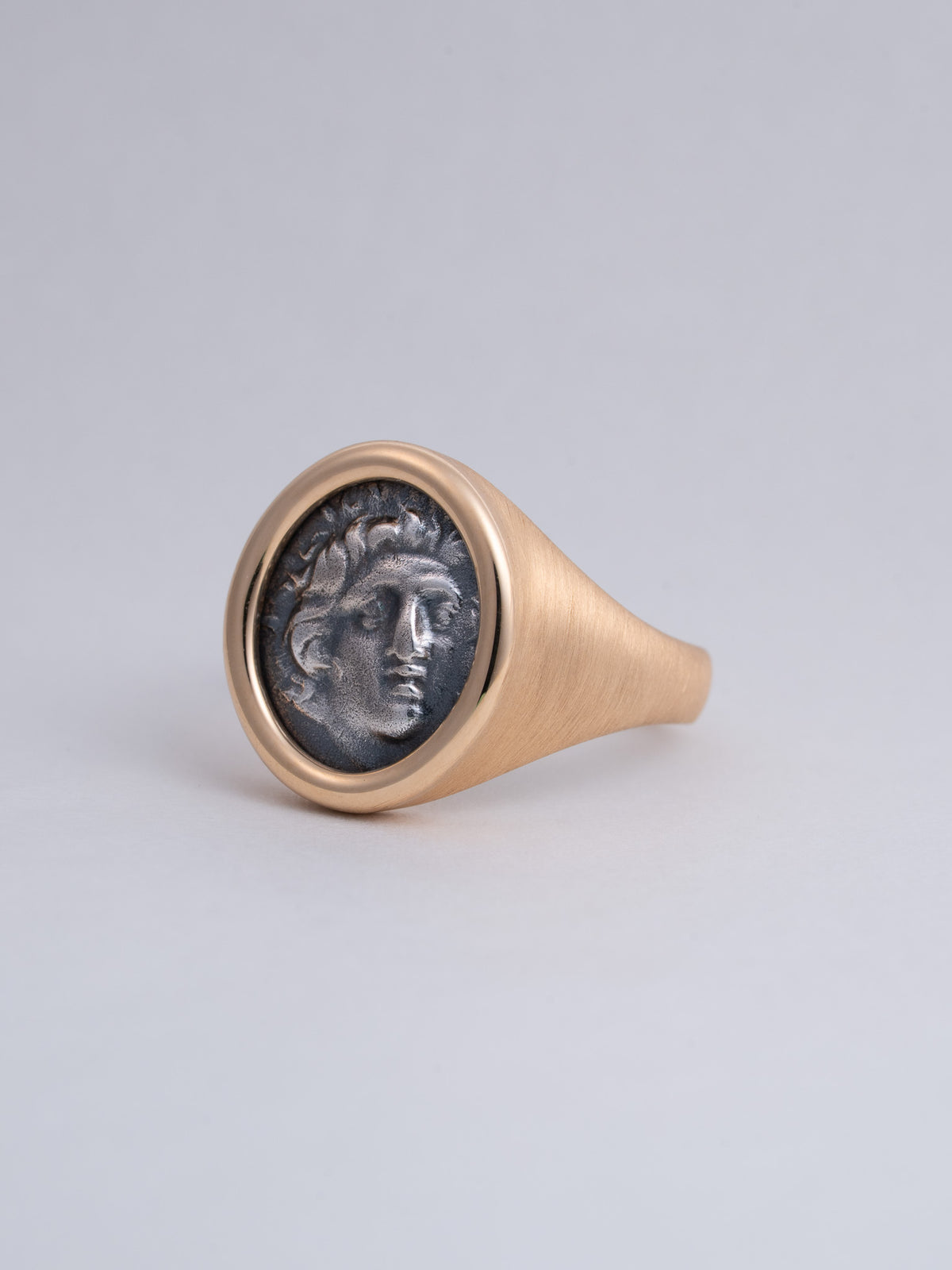 MONOLITH Coin Signet Ring -Helios