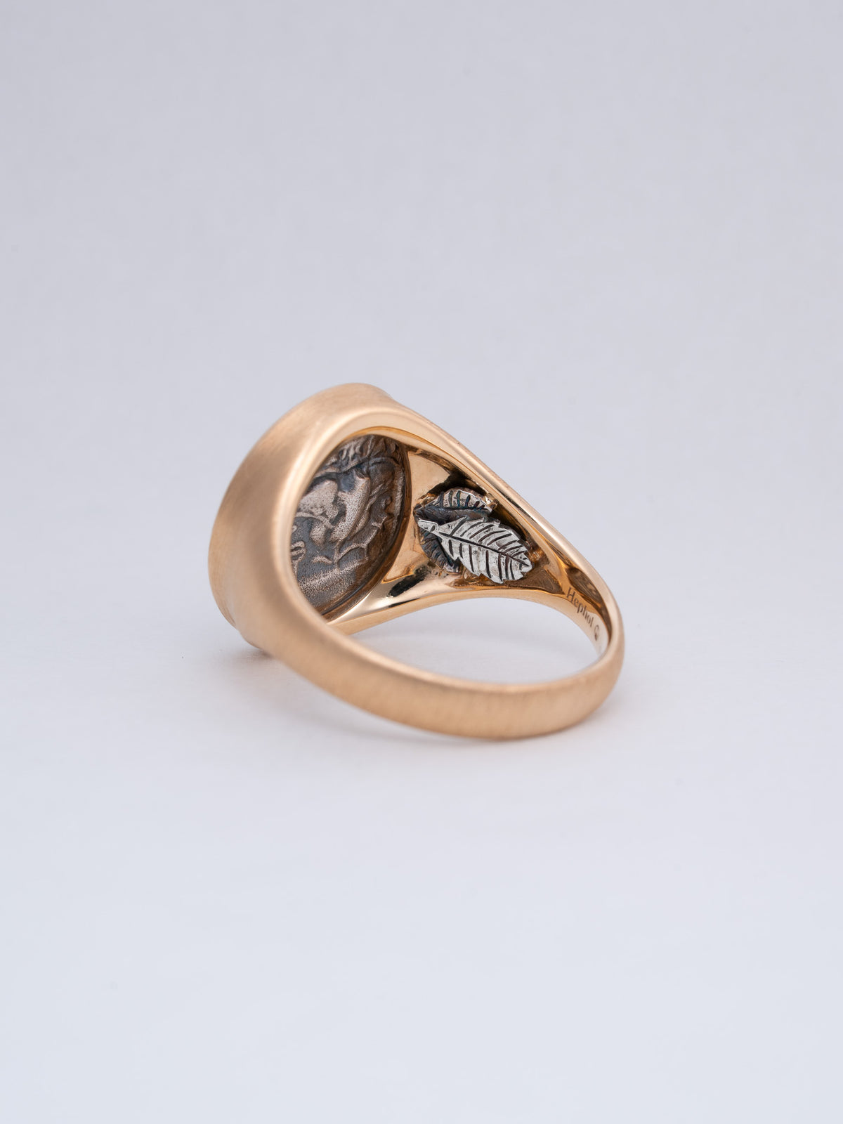 MONOLITH Coin Signet Ring -Helios