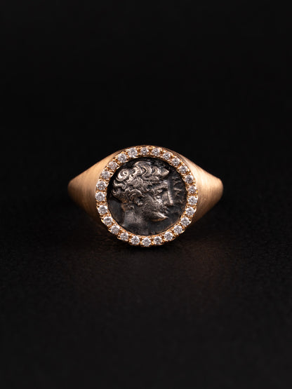 MONOLITH Coin Signet Ring -Lacydon