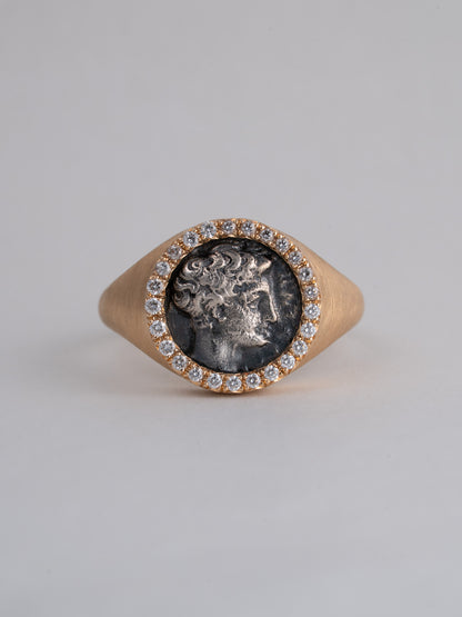 MONOLITH Coin Signet Ring -Lacydon