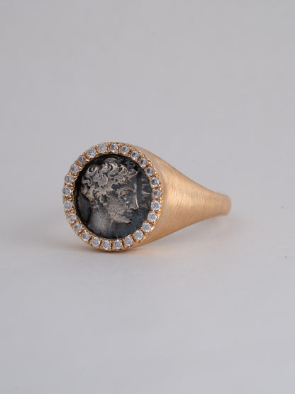 MONOLITH Coin Signet Ring -Lacydon