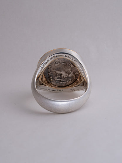 MONOLITH Coin Signet Ring -Alexander III