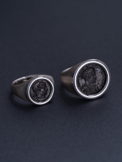 MONOLITH Coin Signet Ring -Constantinus I
