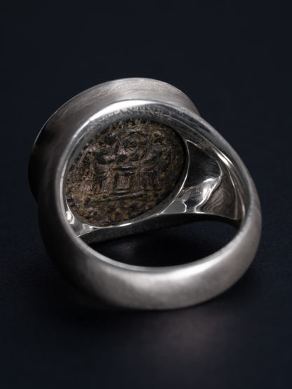MONOLITH Coin Signet Ring -Constantinus I