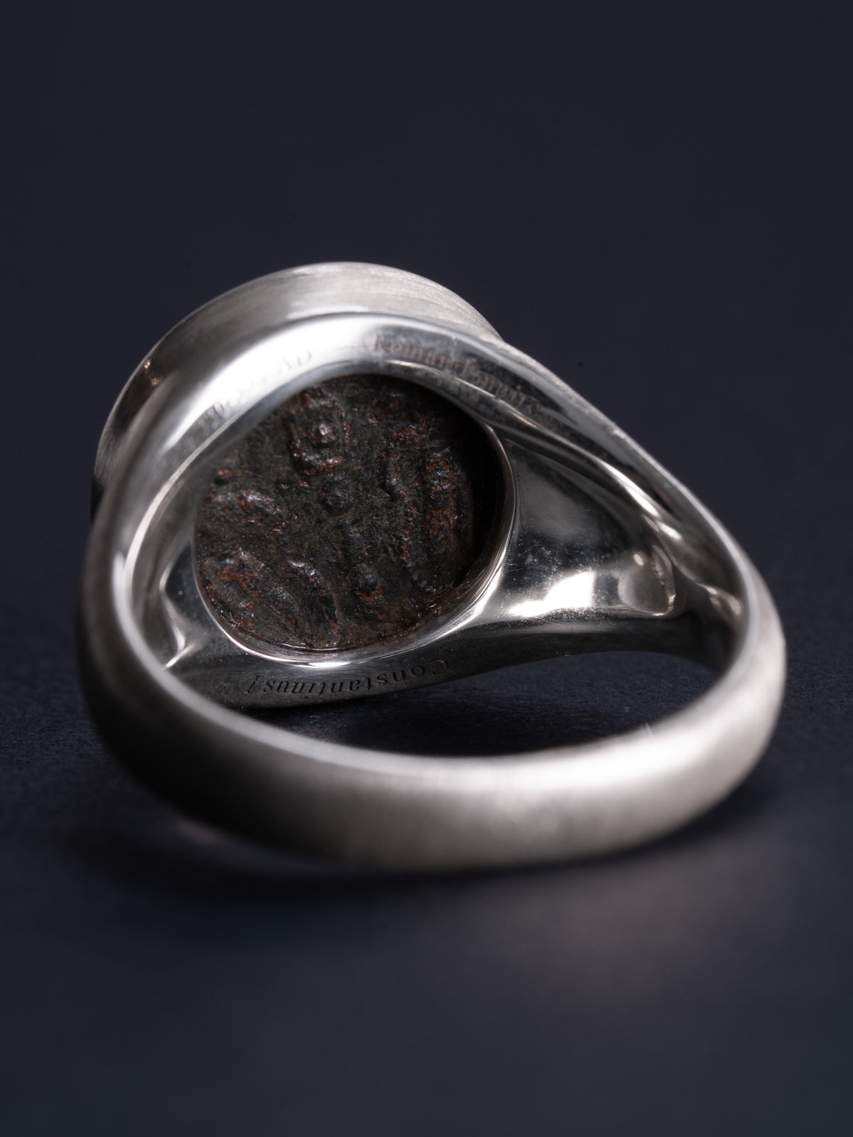 MONOLITH Coin Signet Ring -Constantine I