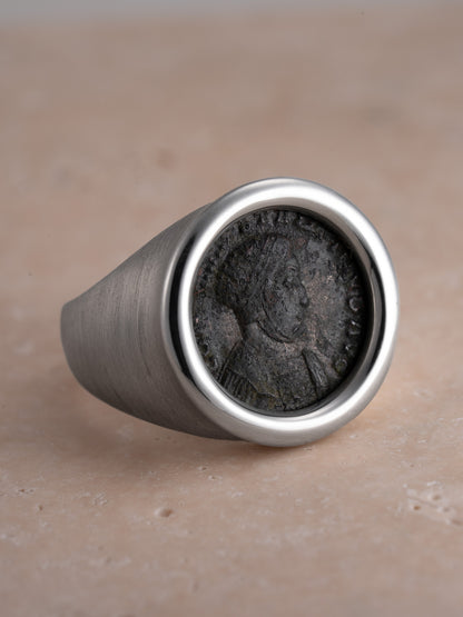 MONOLITH Coin Signet Ring -Constantinus I
