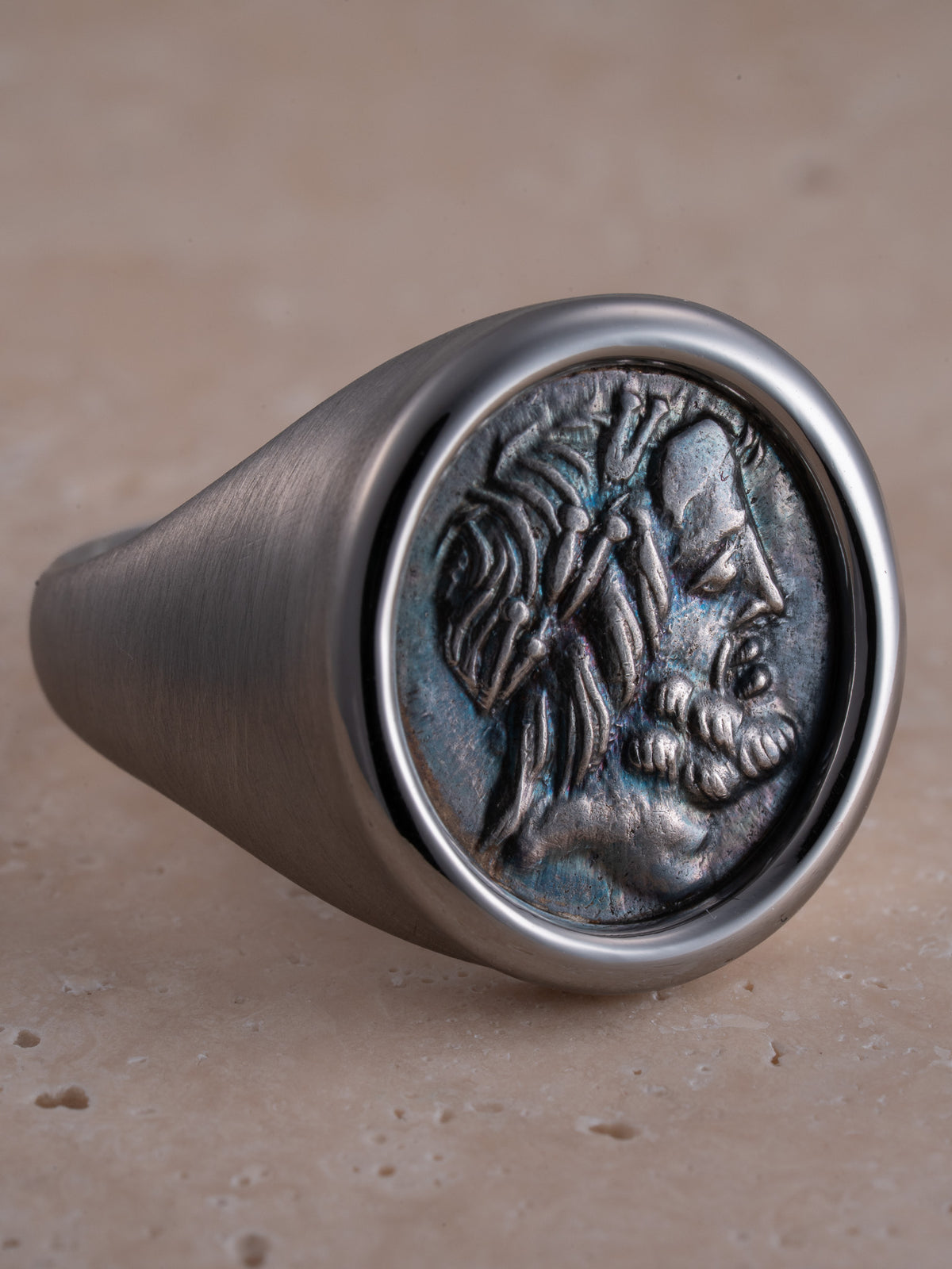 Coin Signet Ring -Jupiter