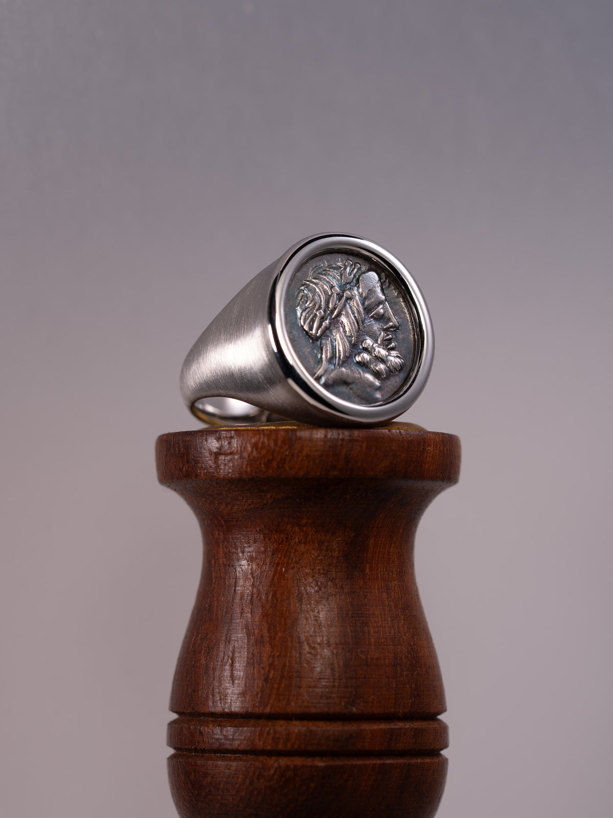 Coin Signet Ring -Jupiter