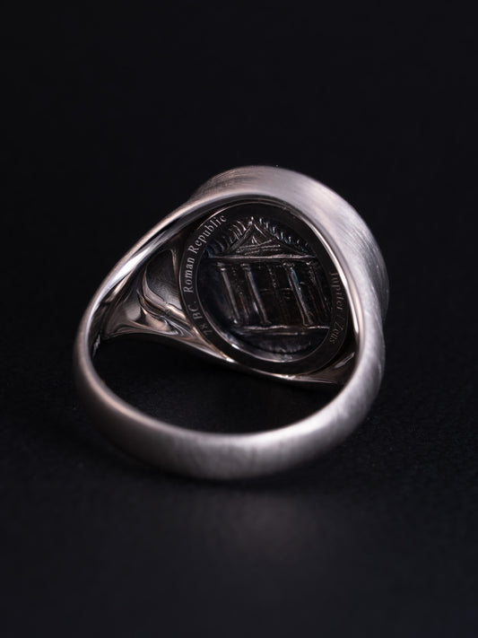 Coin Signet Ring -Jupiter